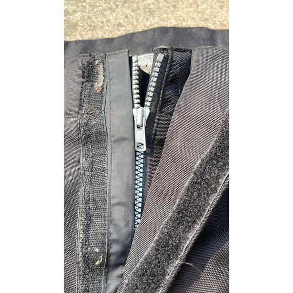 Teknic Men Size 34 Black Hydro Guard Zip Fly Velcro Breathable Motorcycle Pants - Picture 4 of 13